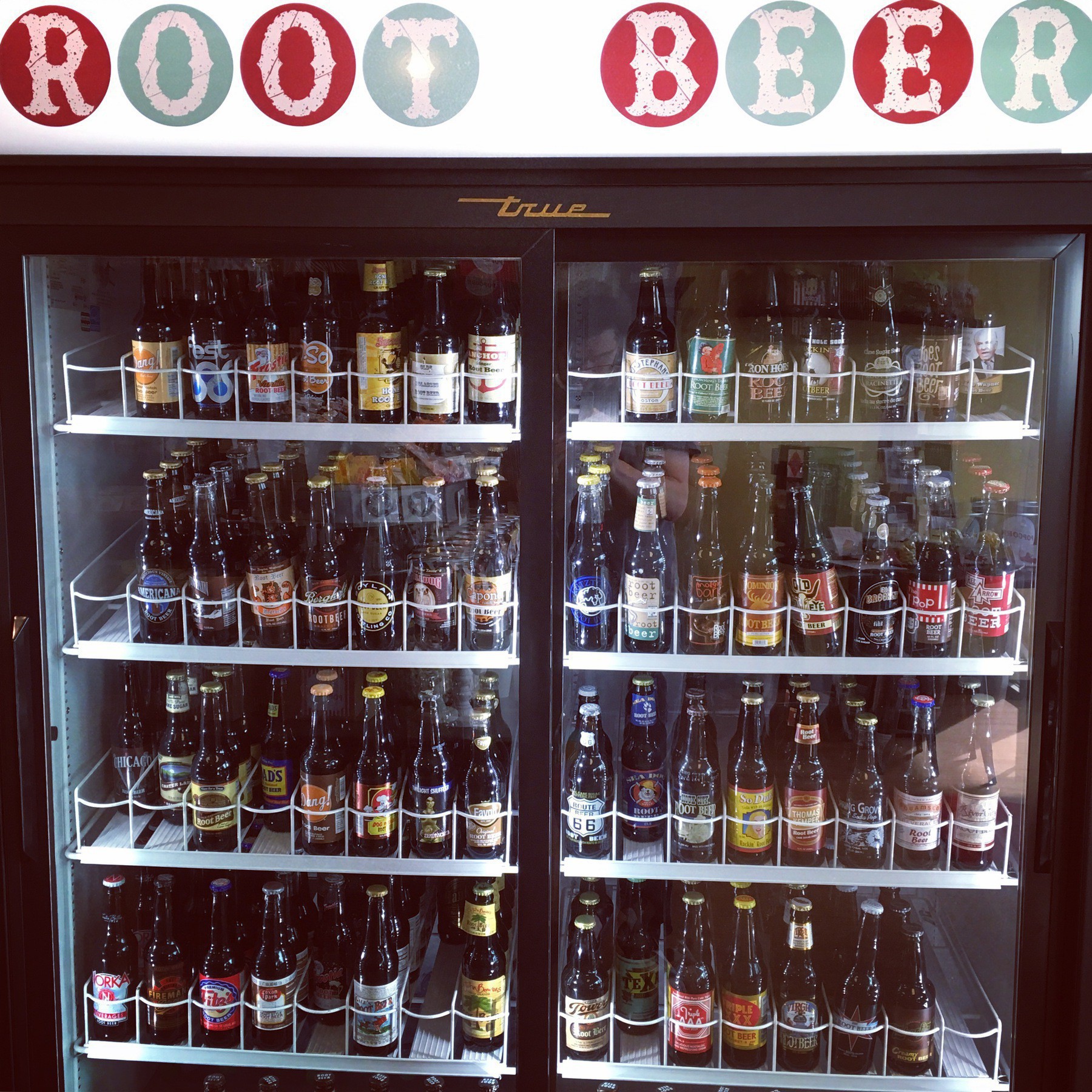 Over 50 kinds of root beer